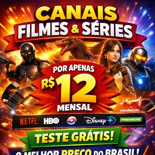 CANAIS POR APENAS R$ 12