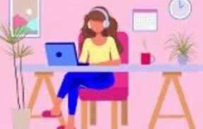 Trabalho home office em casa 🏠💖