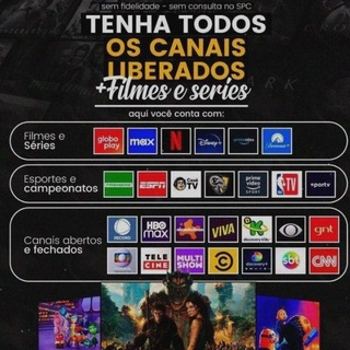 Canais TV + Streaming R$34,90