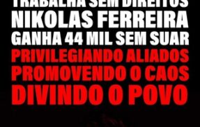 Diga não ao Nikolas Ferreira