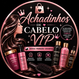 Achadinhos de Cabelo VIP 🩷🛍️