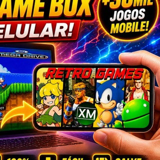 +30 mil jogos retrô para celular e TV smart